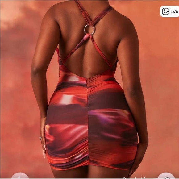 Oh Polly Ruched Mini Dress - Picture 3 of 5